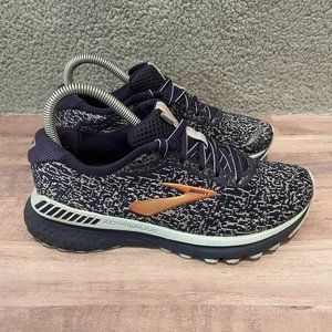 Brooks Womens Blue Adrenaline GTS 20 1202961B434 Low Top Running Shoes Sz 6.5 B